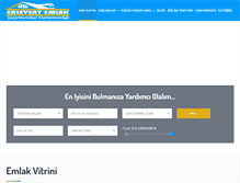 Tablet Screenshot of erleventemlak.com